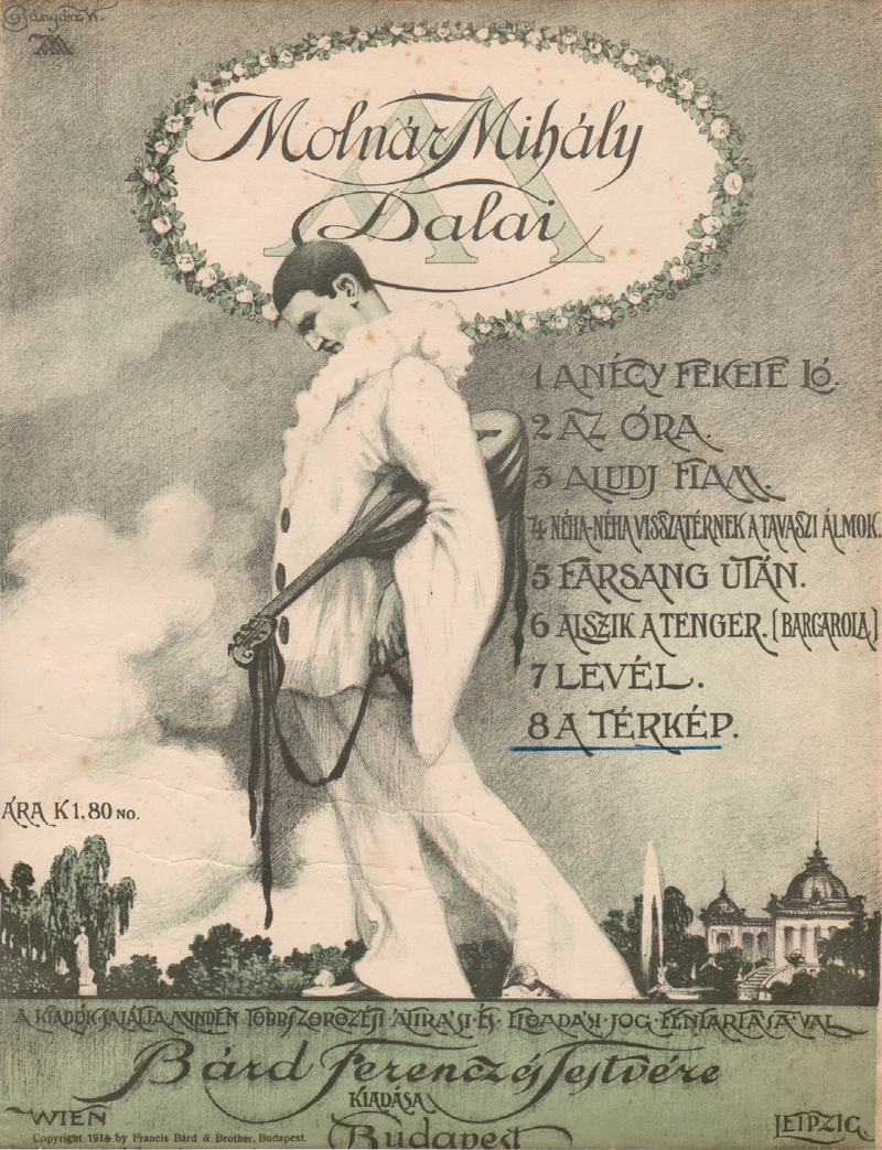 Illustration for article titled Miért szomorú, kisasszony? – csodás kottacímlapok a XX. század elejéről